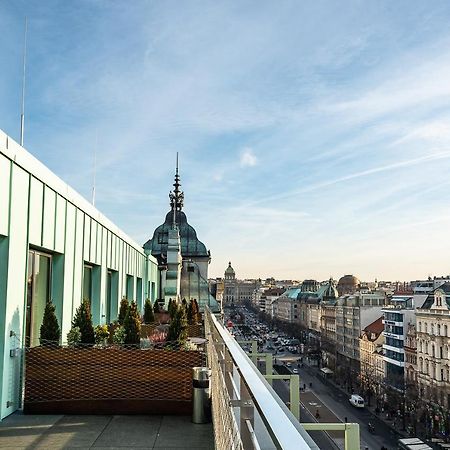 Wenceslas Square Terraces Prague Exterior photo