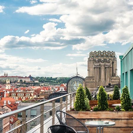 Wenceslas Square Terraces Prague Exterior photo
