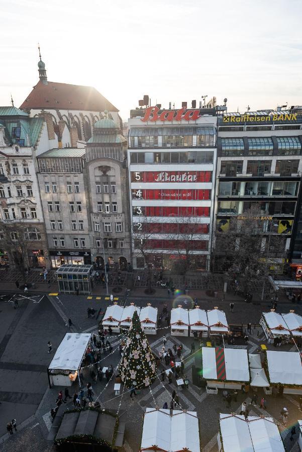 Wenceslas Square Terraces Prague Exterior photo