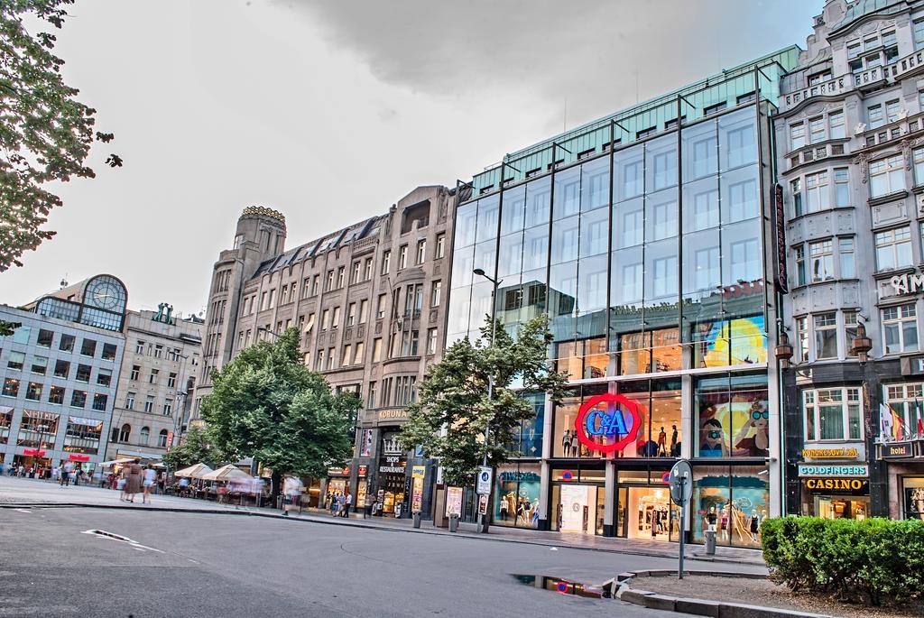 Wenceslas Square Terraces Prague Exterior photo