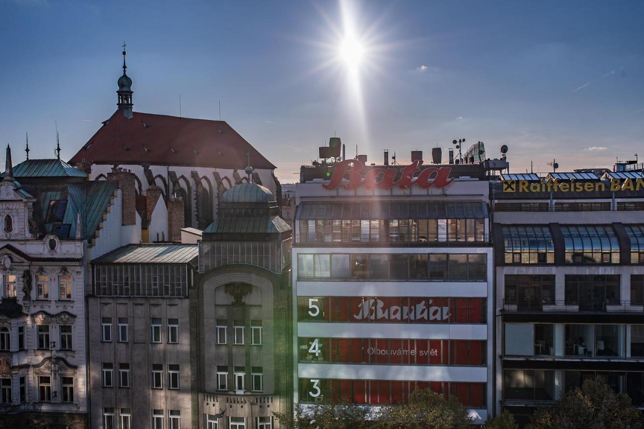 Wenceslas Square Terraces Prague Exterior photo